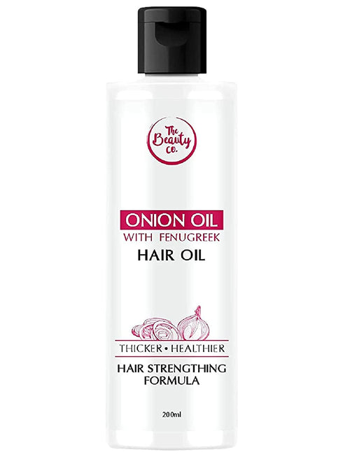 the beauty co Onion and Fenugreek Oil